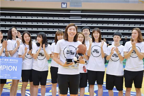 우리은행 한일 여자농구 클럽 챔피언십 우승