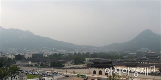 [포토]흐린 서울