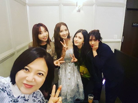 김숙, 한채영 출연 영화 시사회에서 다시 뭉친 '언니쓰' 모습 공개