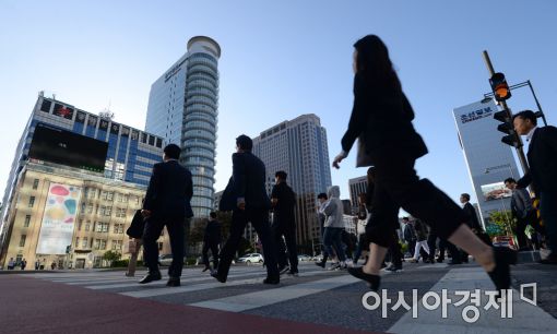 [포토]미세먼지 없는 출근길