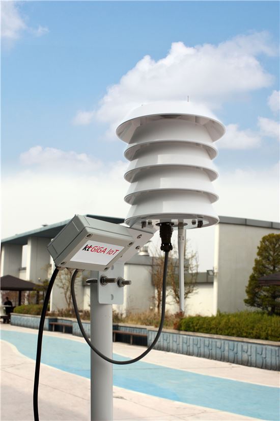 KT, 공기질 측정망 구축…미세먼지 원인 규명 등 활용