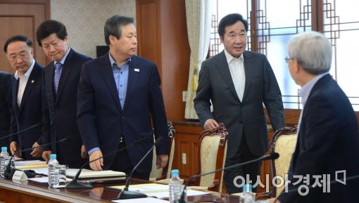 [포토]이낙연 총리, 제20차 국가지식재산위원회 참석