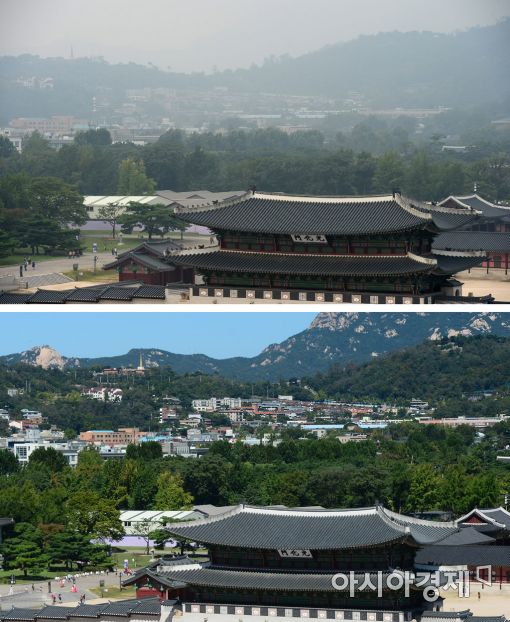 [포토]잠시 물러간 미세먼지