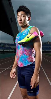 KIA타이거즈,100m 한국 기록 보유 김국영 승리기원 시구