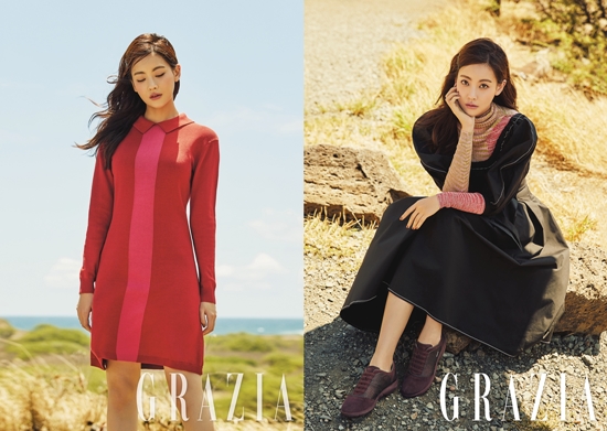 [사진제공=그라치아]배우 오연서가 최근 패션 메거진 '그라치아'와 화보 촬영을 진행했다.