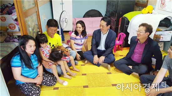 장흥군 대덕읍, 다문화 가정 출장상담으로 소통 “시원시원”