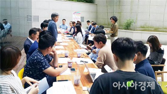 광주CGI센터 및 KDB빌딩 입주기업 간담회 개최
