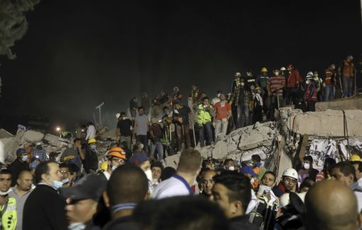 멕시코 지진 사망자 248명으로 늘어…인명피해 더 늘듯