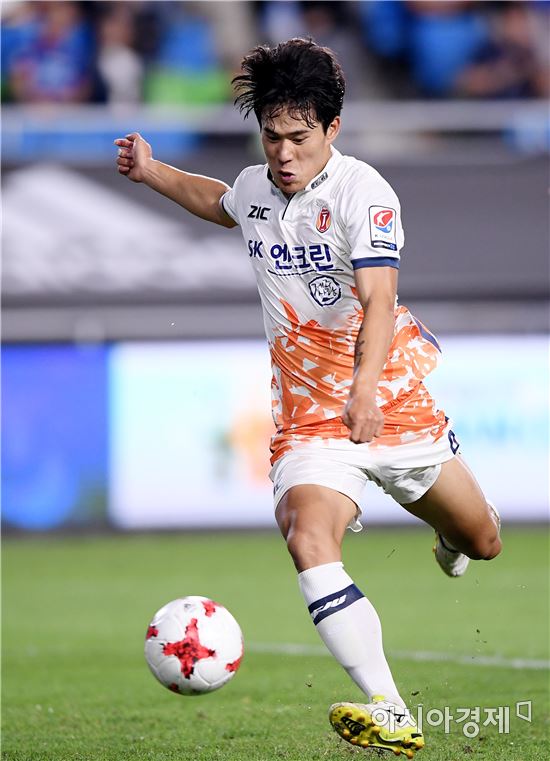 [포토]진성욱, '슈팅 세리머니'