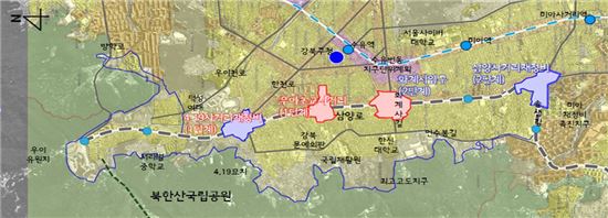 강북구, 우이신설 도시철도 역세권 활성화 위한 지구단위계획 수립