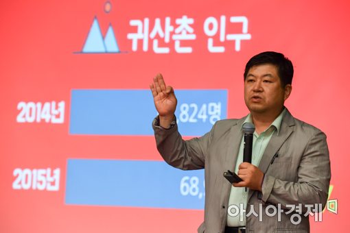 [포토]유상오 한국귀농귀촌진흥원장