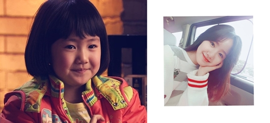 [사진출처=온라인 커뮤니티 게시판]영화 '이웃집 스타'의 배우 진지희가 어린 시절부터 남다른 미모를 자랑했다.