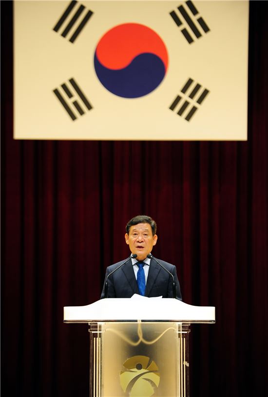 윤장현 광주시장, 민방위대 창설 기념식 참석