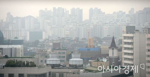 [포토]주말 덮친 미세먼지