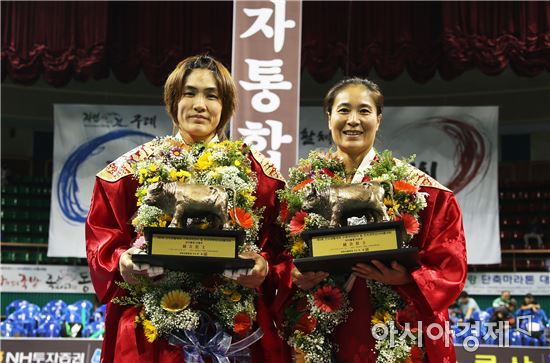 제9회 구례여자장사 및 전국대학장사씨름대회, 비룡부 정지원 장사 탄생