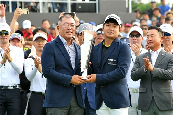 [포토]제네시스 챔피언십 성료…김승혁 우승 