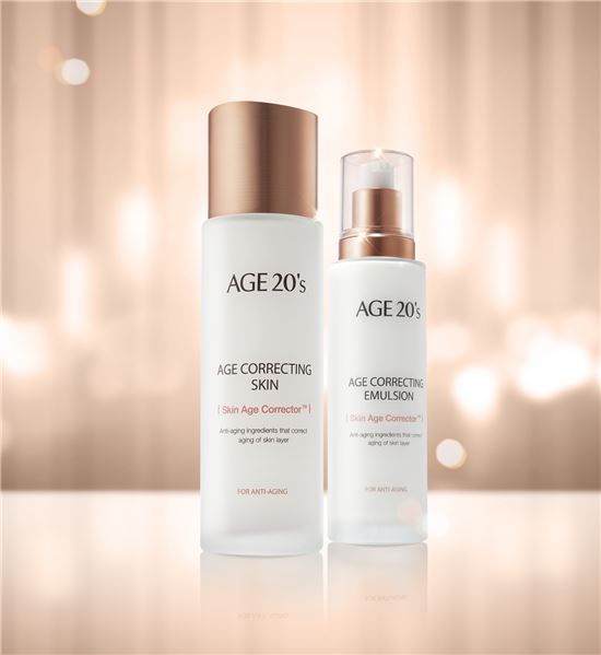 애경 에이지 20's, 기초케어 '에이지 코렉팅' 라인 신제품 2종 출시