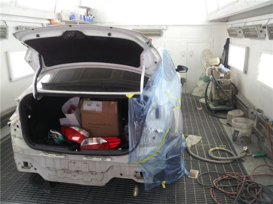 강남구, 불법 도장 자동차정비업소 등 형사입건 