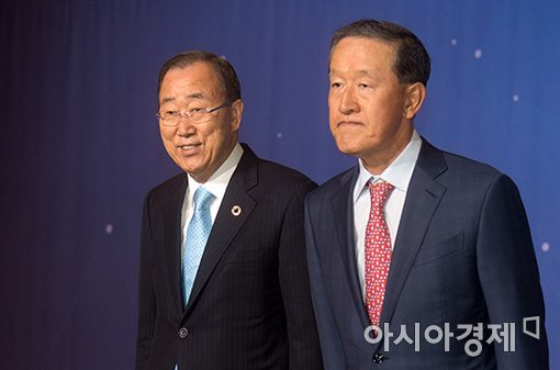 [포토]반기문 전 총장, 북핵관련 특별대담 참석
