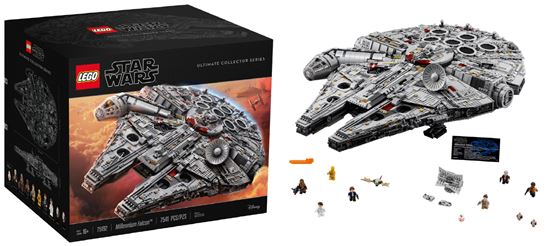 레고, 전문가용 '스타워즈 밀레니엄 팔콘' 한정 출시…110만원