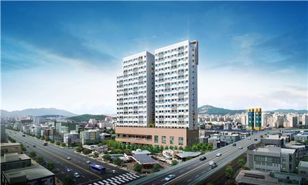 석계역 한일 노벨리아시티 투시도 