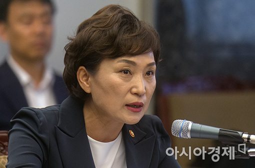 김현미 국토부 장관 "포항 지진 피해 최소화할 것"
