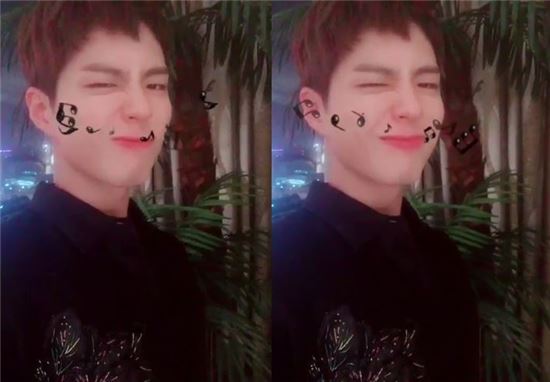 박보검 근황, 코 찡긋~☆ 팬들 마음도 ‘쫄깃’