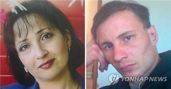 30명 살해해 인육 먹은 혐의를 받고 있는 러시아 식인 부부[이미지출처=연합뉴스]