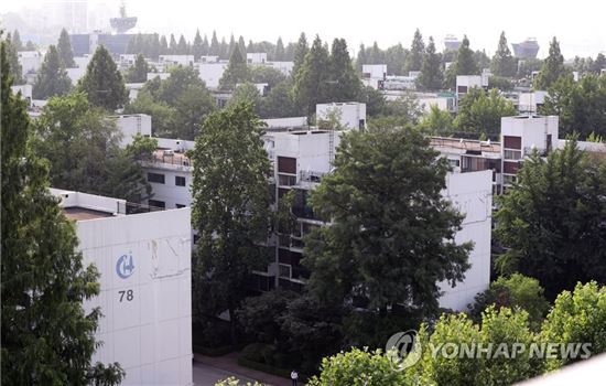 반포주공 1단지 모습[이미지출처=연합뉴스]