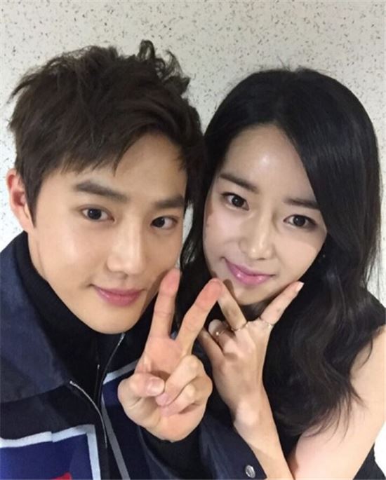 '여중생A' 수호, 과거 임지연과 핑크빛 분위기 돈 사진 재조명