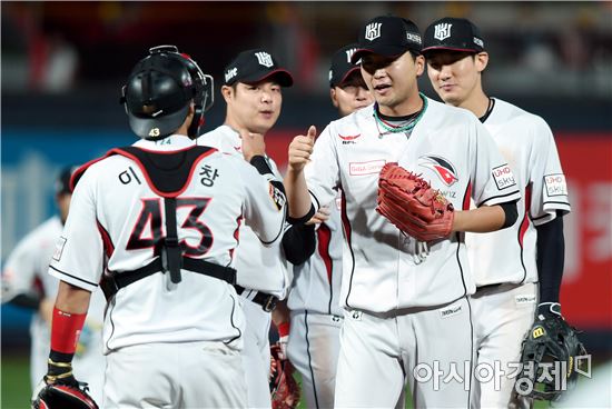 [포토]kt, '두산에 3-2 승리'