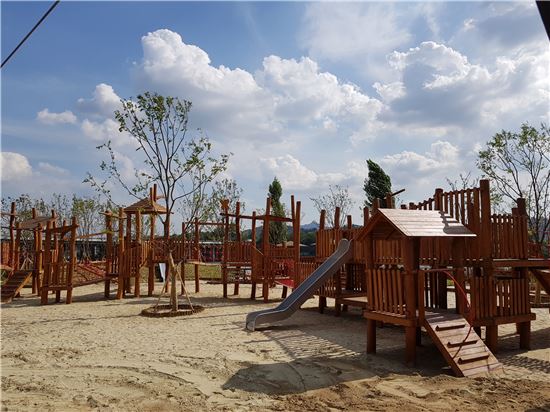 이촌한강공원에 3000㎡규모 친환경 생태놀이터 개장