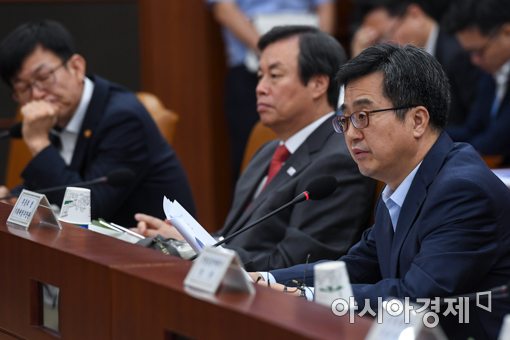 [포토]경제관계장관회의서 모두발언하는 김동연 경제부총리