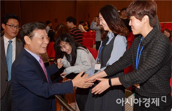 윤장현 광주시장, 신규 임용 후보자와 공감토크 진행
