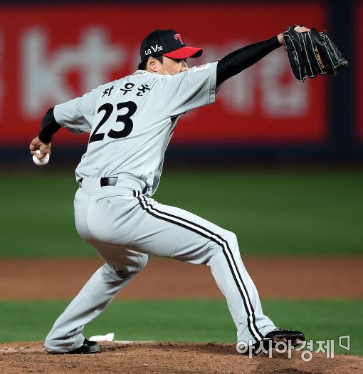 [포토]차우찬, '시즌 10승 도전'