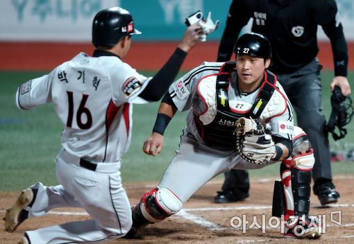 [포토]유강남, '이미 기다리고 있어'