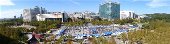 지난해 열린 고양 막걸리축제 현장