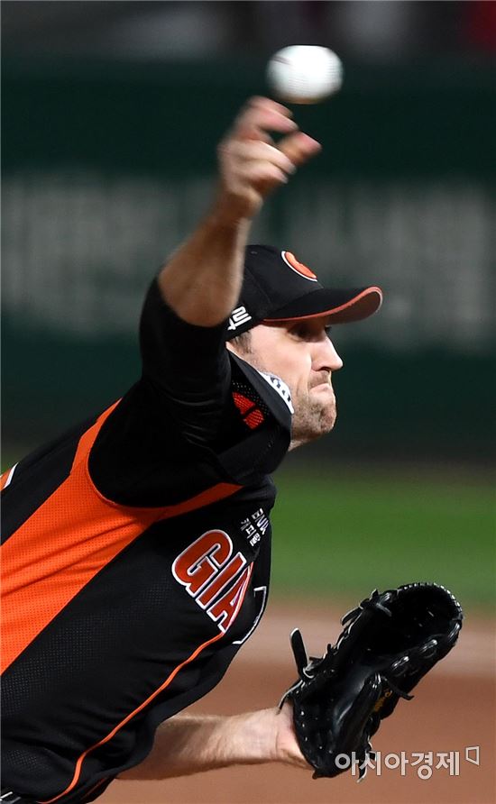 [포토]린드블럼, '있는 힘껏'