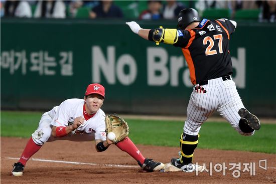 [포토]박헌도, '발이 빨랐어'