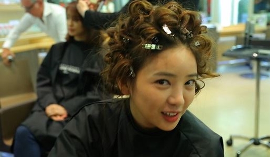 '아는형님' 이태임, 뽀글뽀글 파마 머리 변신? '깜짝'