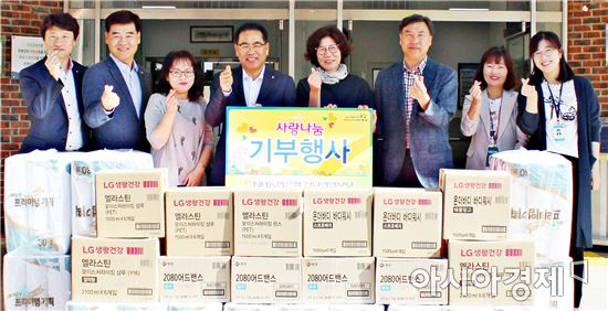 NH농협은행 전남영업본부, 추석명절 사회복지시설 위문