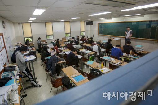 [포토]고3 수험생, 추석에도 '열공!'