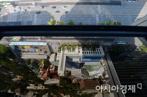 [포토]추석 연휴에 한산한 도심