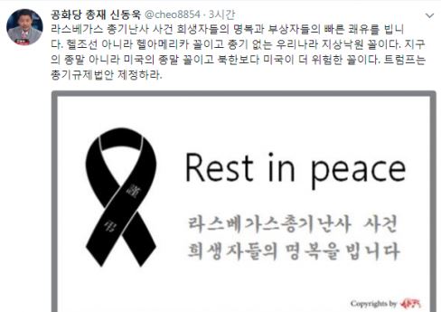 신동욱 공화당 총재 / 사진=신동욱 트위터 캡처