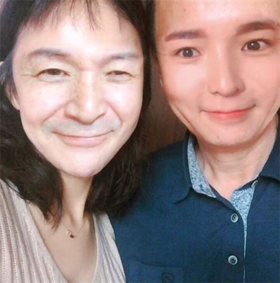박진주, 훈남 아버지와 얼굴 바꾸기 "해피추석 남은 2017년도 행복하길"
