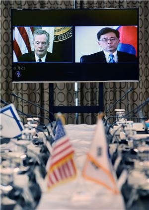 한미 FTA 2차 특별회기 시작…긴장감 팽팽