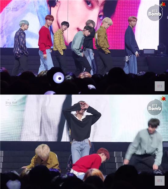 방탄소년단, 팬들 위한 특별 무대…카메라 뒤에서도 몸이 부서질 듯 춤 춰