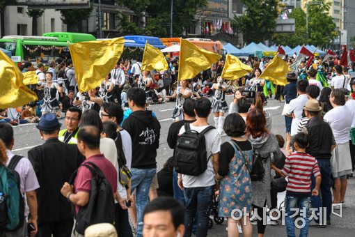 [포토]서울거리예술축제 퍼레이드행렬