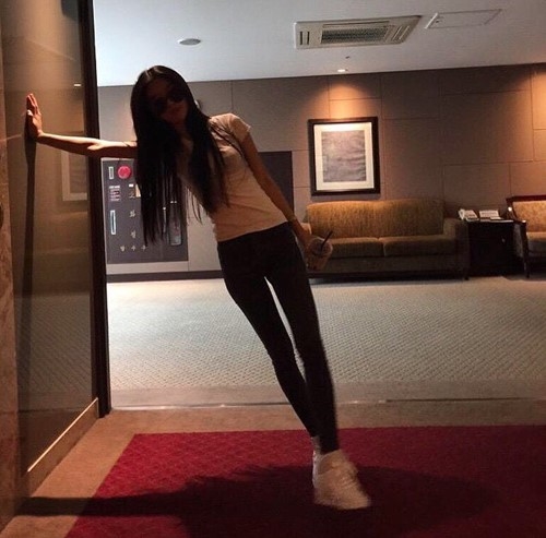 서예지, 169cm에 43kg 극세사 몸매…'비율 대박'