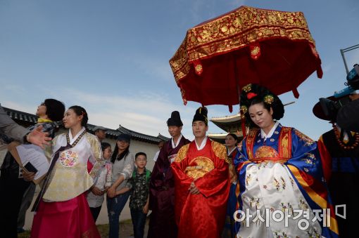 [포토]'세종대왕 납시오'